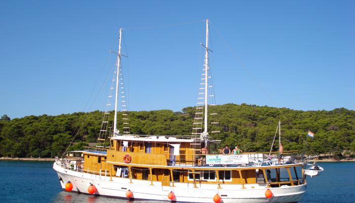 Traditionelt krydstogtskib Kalipsa