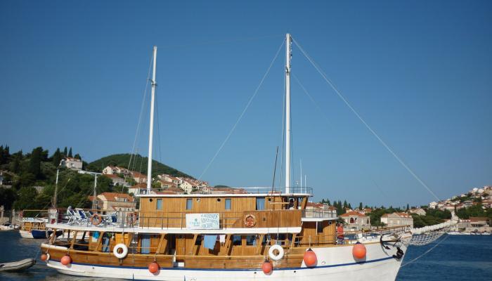 Traditionelt krydstogtskib Viktorija