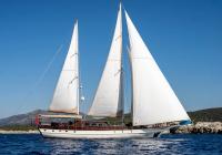motorsejler - gulet Bodrum Tyrkiet