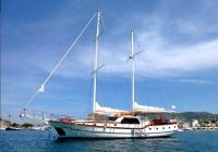 motorsejler - gulet Bodrum Tyrkiet