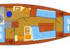 Hanse 348 2022  udlejningsbåd Schleswig-Holstein