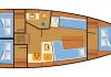Hanse 348 2020 udlejning 