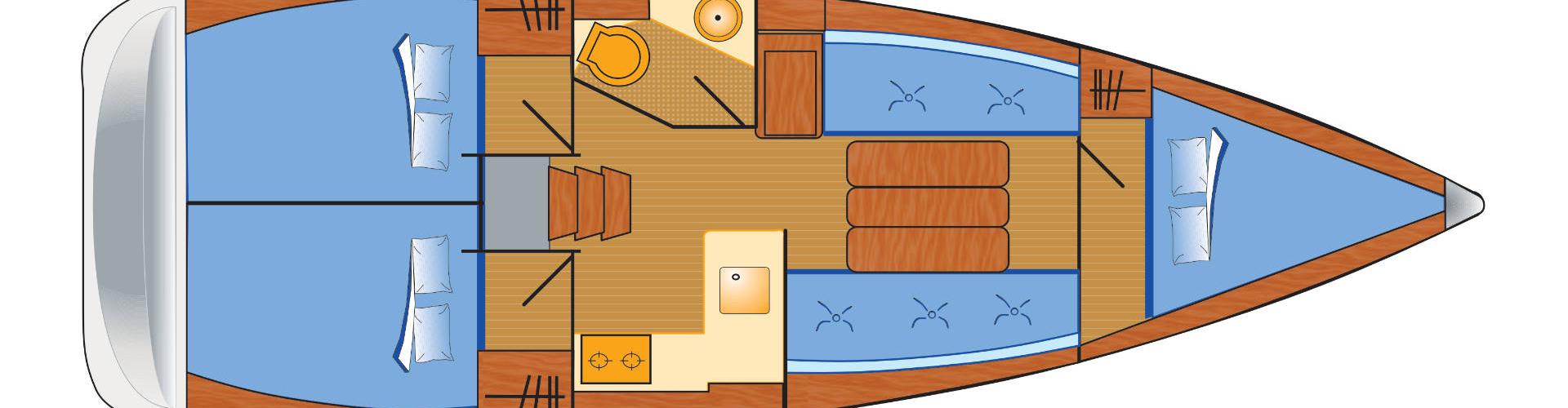 sejlbåd Sun Odyssey 349