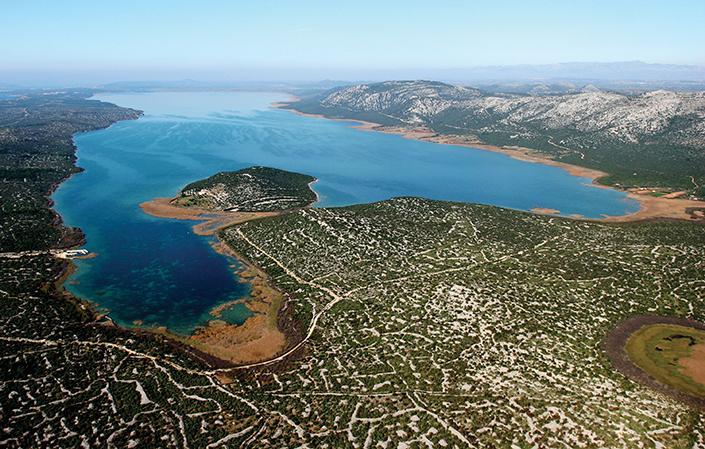 Vransko jezero, Kroatien