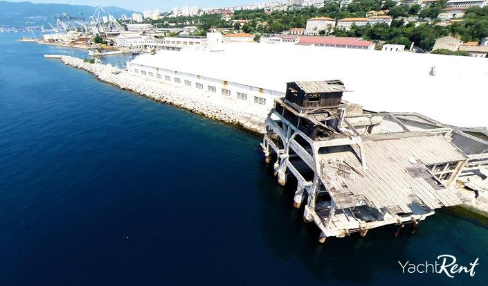 Torpedo lanceringen station i Rijeka